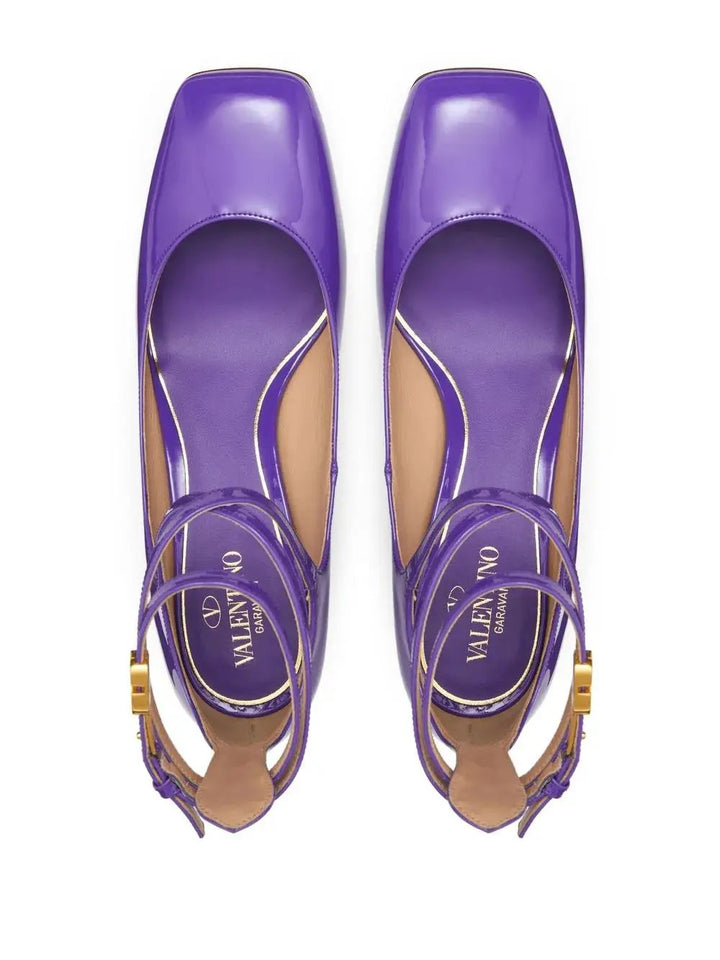 Valentino Garavani Tan-Go 70Mm Patent Leather Pumps