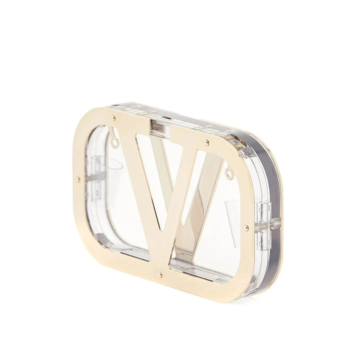 Valentino Garavani V'Logo Signature Minaudiere Clutch