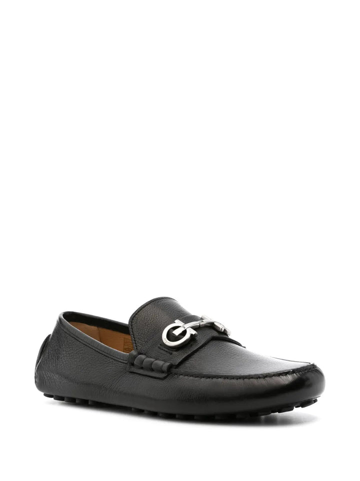 Ferragamo Gancini-Plaque Driver Shoes