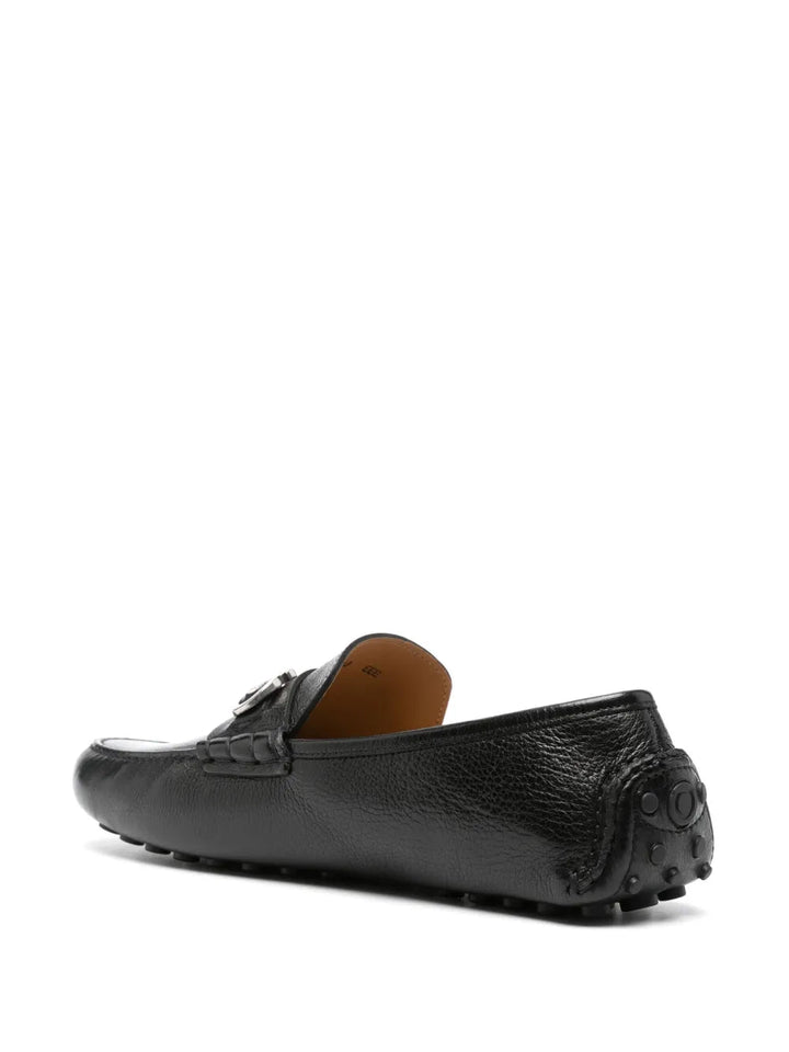 Ferragamo Gancini-Plaque Driver Shoes