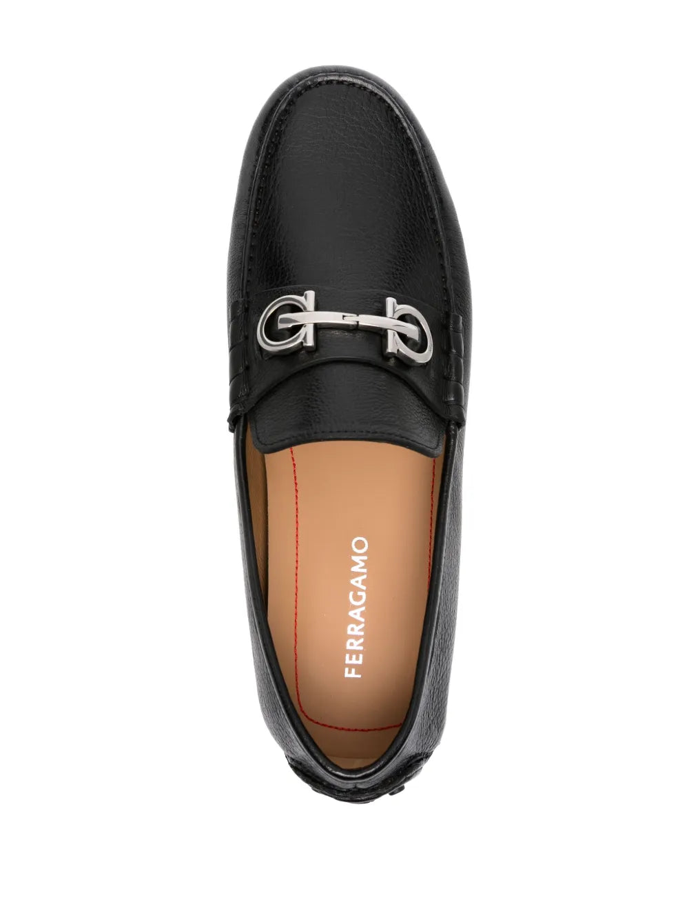 Ferragamo Gancini-Plaque Driver Shoes