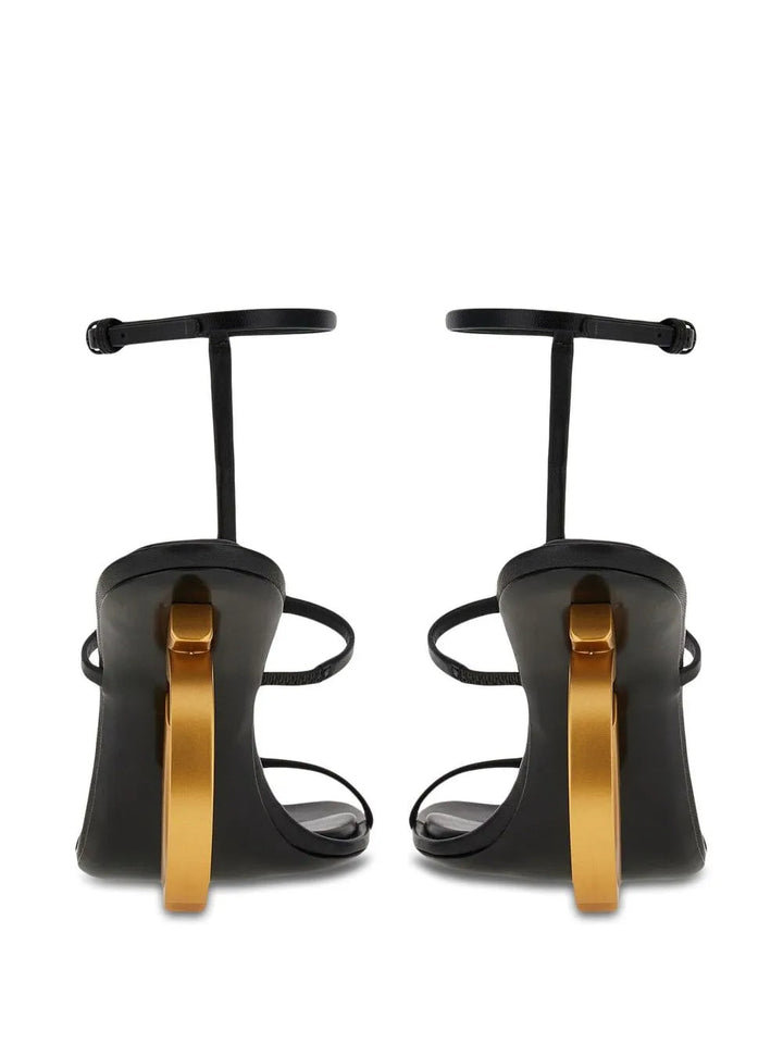 Ferragamo Elina 105Mm Nappa Leather Sandals