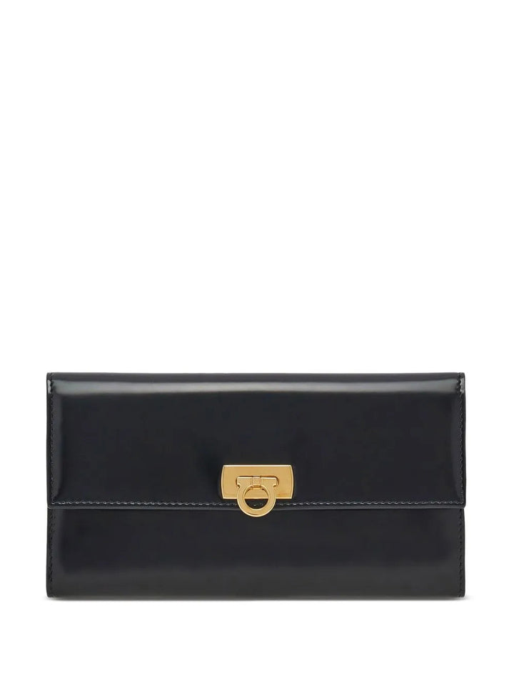 Ferragamo Gancini Clasp Wallet