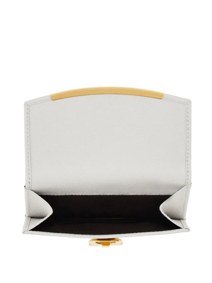 Ferragamo Gancini French Leather Wallet