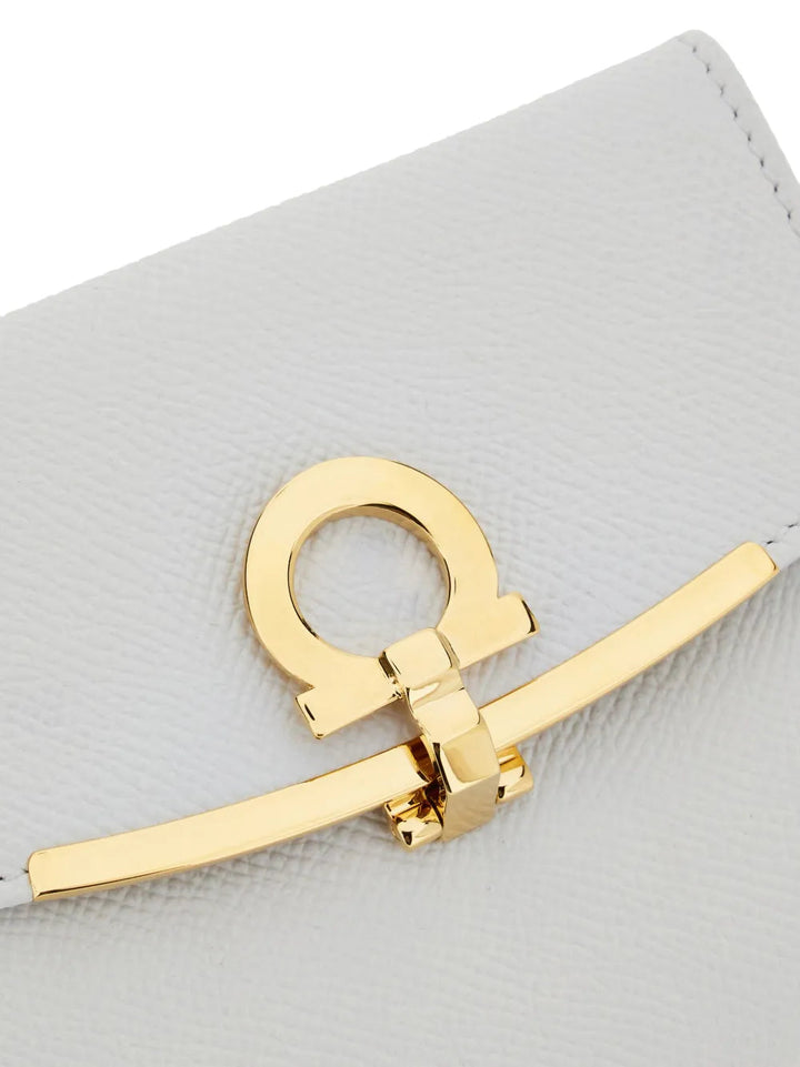 Ferragamo Gancini French Leather Wallet