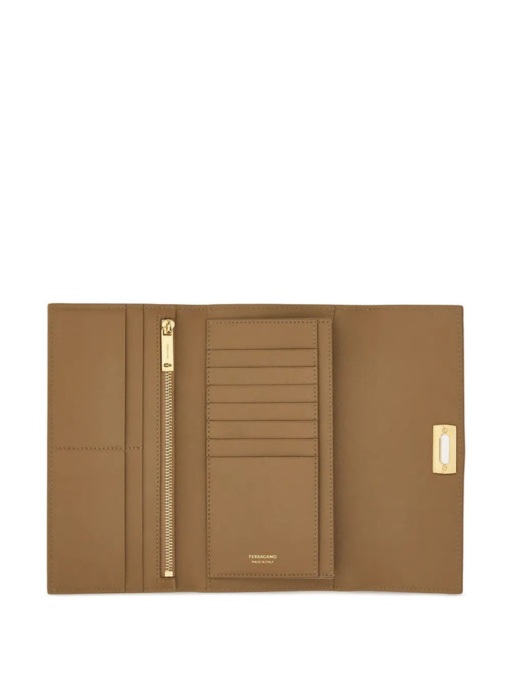 Ferragamo Gancini Continental Wallet