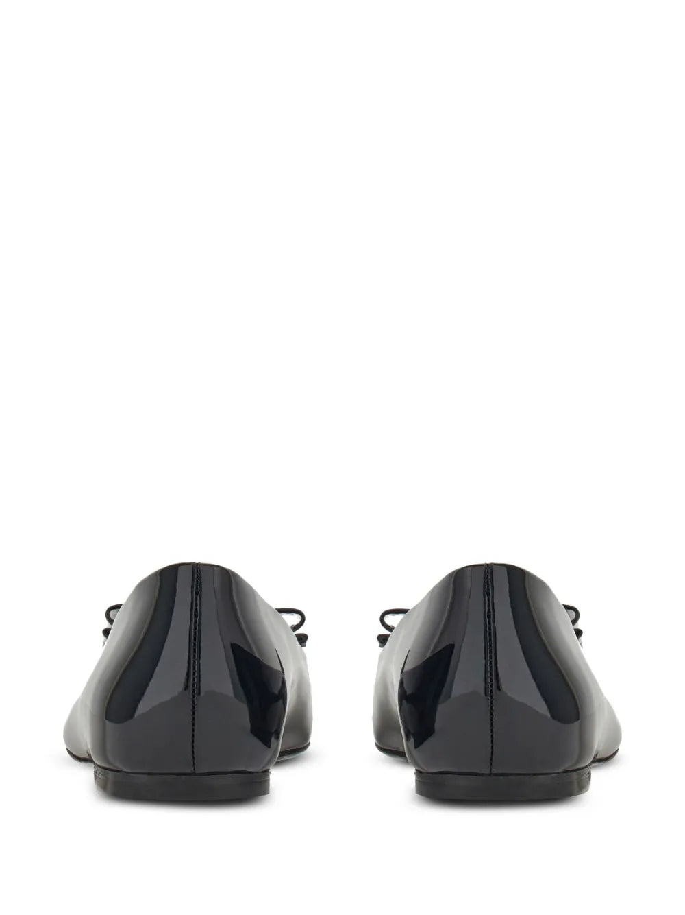 Ferragamo Vara Bow Ballerina Shoes in BLACK