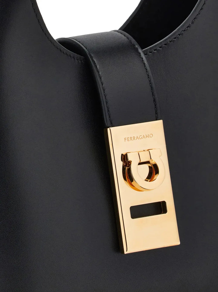 Ferragamo Mini Hobo Leather Shoulder Bag