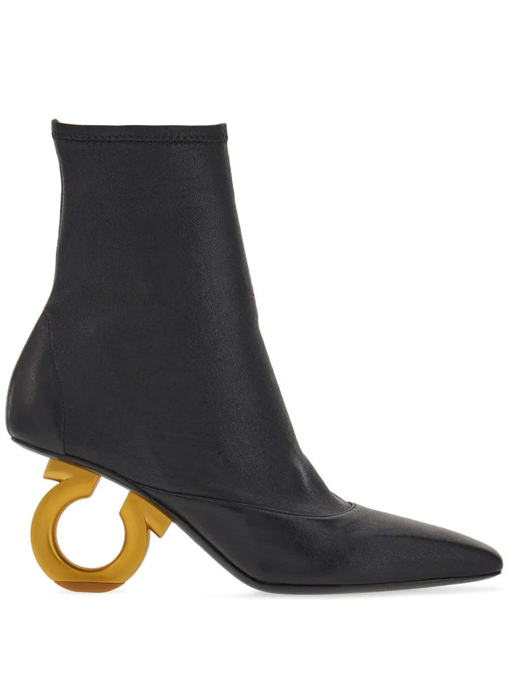 Ferragamo Elina 70Mm Ankle Boots by Ferragamo outlet now on sale