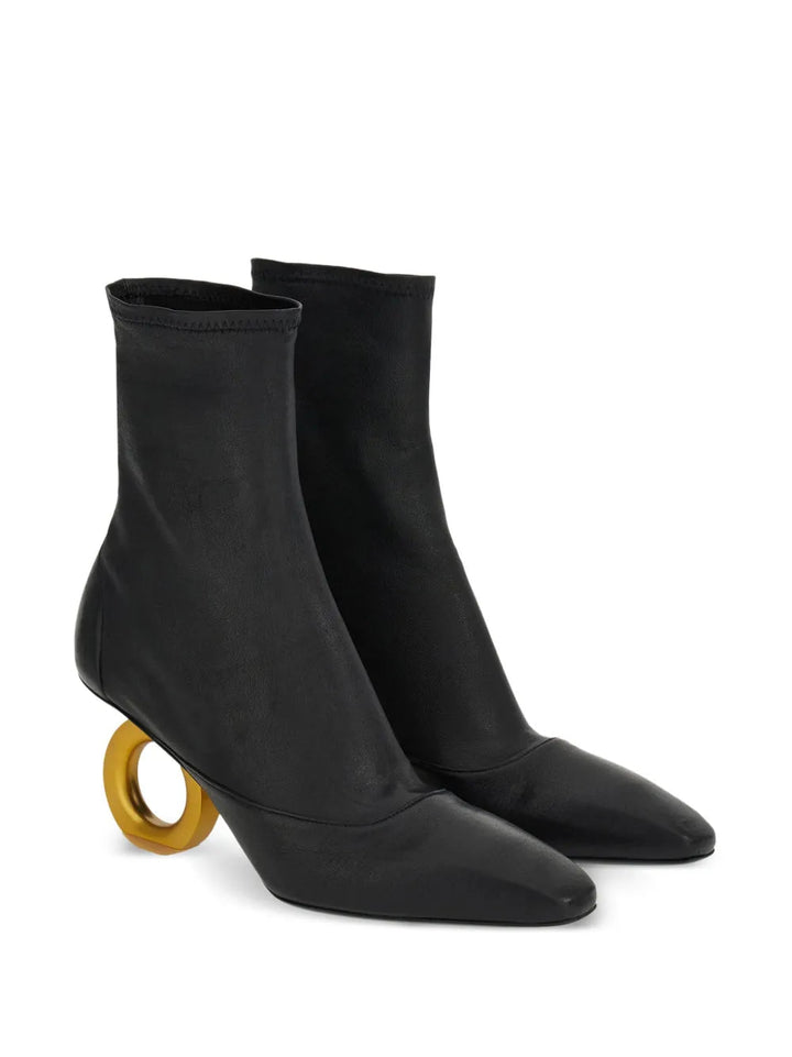 Ferragamo Elina 70Mm Ankle Boots by Ferragamo outlet now on sale