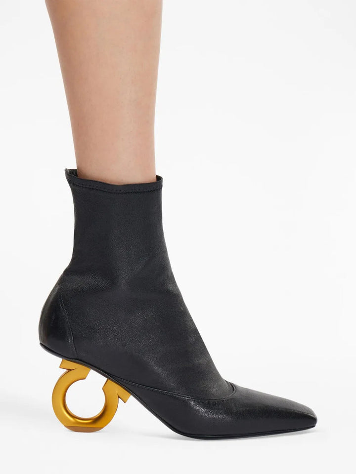 Ferragamo Elina 70Mm Ankle Boots by Ferragamo outlet now on sale