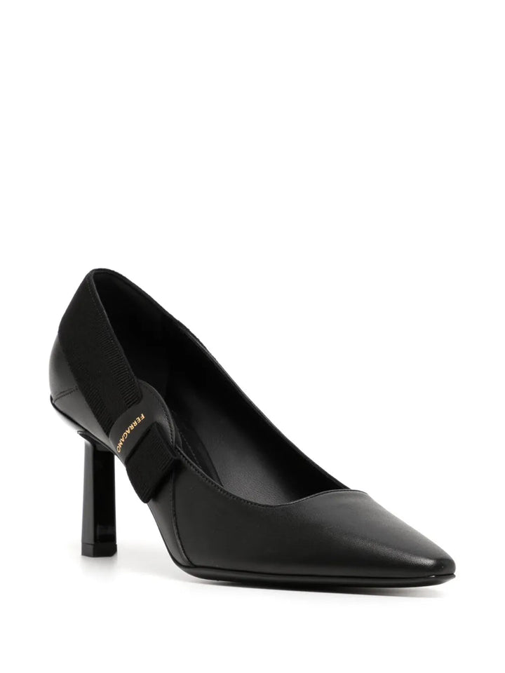 Ferragamo Vissia 70Mm Leather Pumps