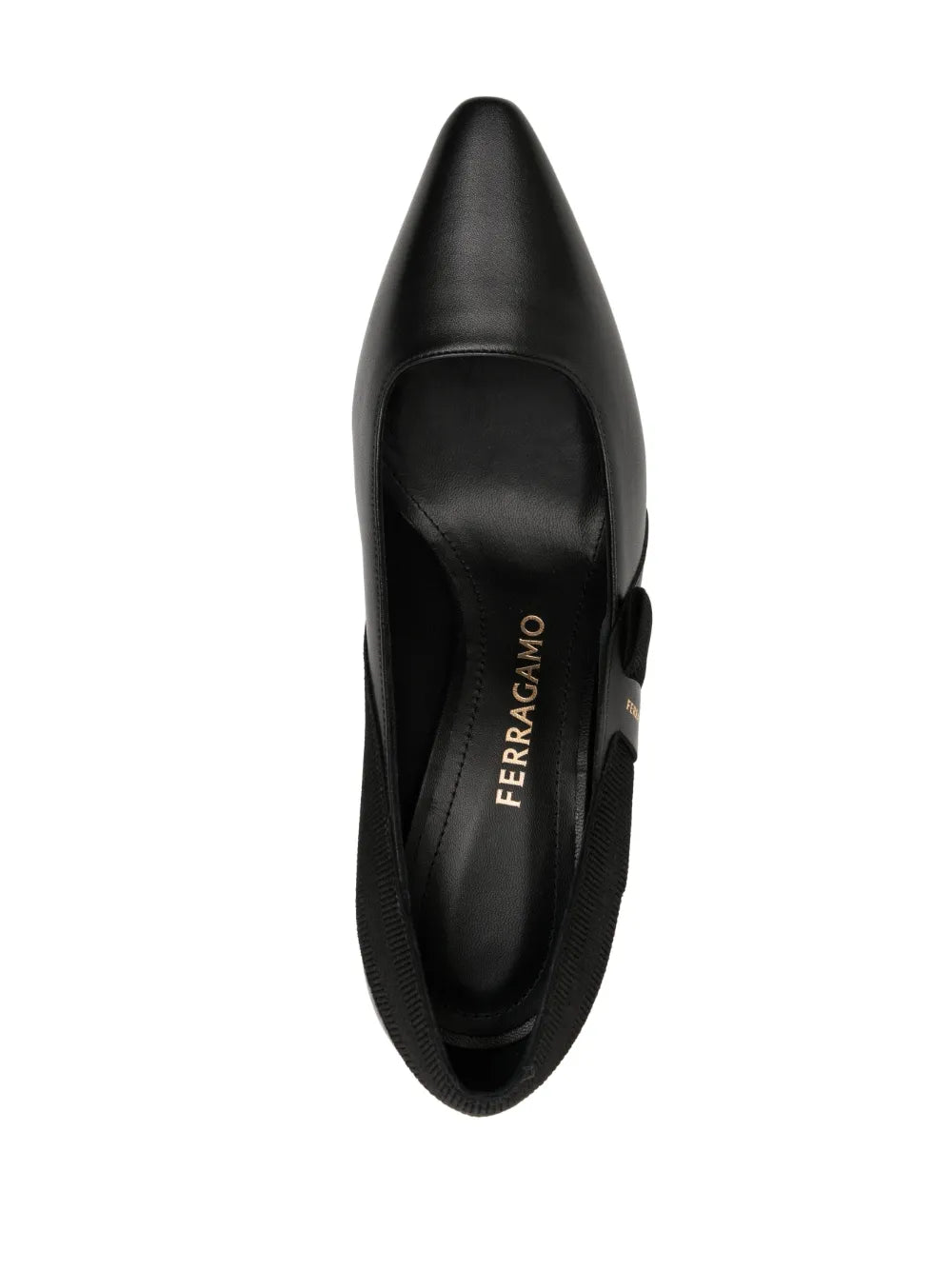 Ferragamo Vissia 70Mm Leather Pumps