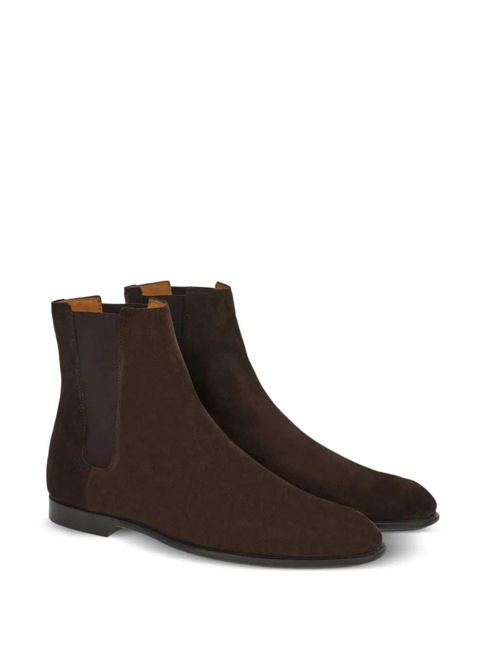 Ferragamo Chelsea Leather Boots