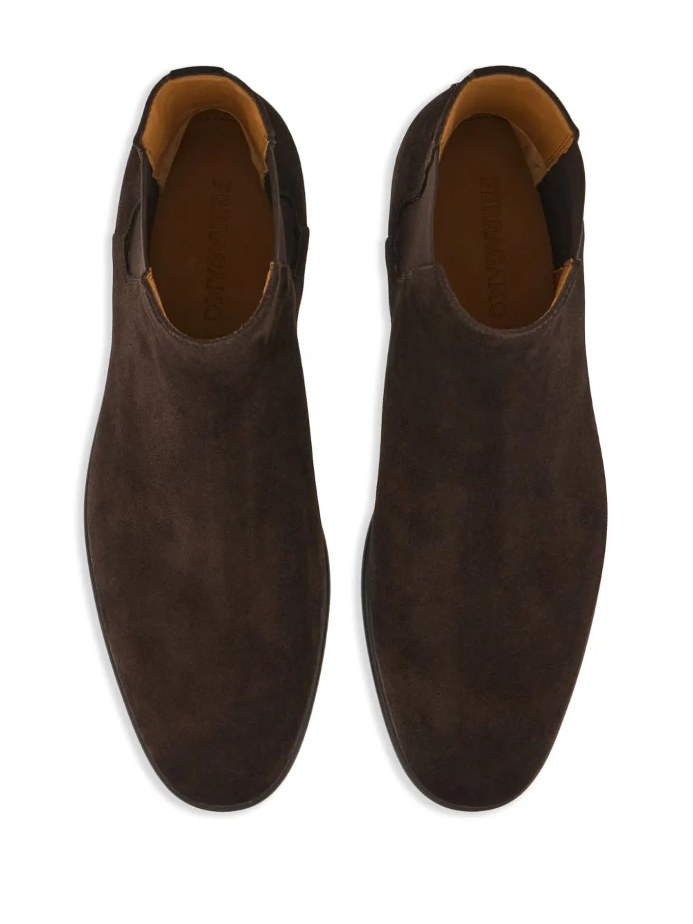 Ferragamo Chelsea Leather Boots