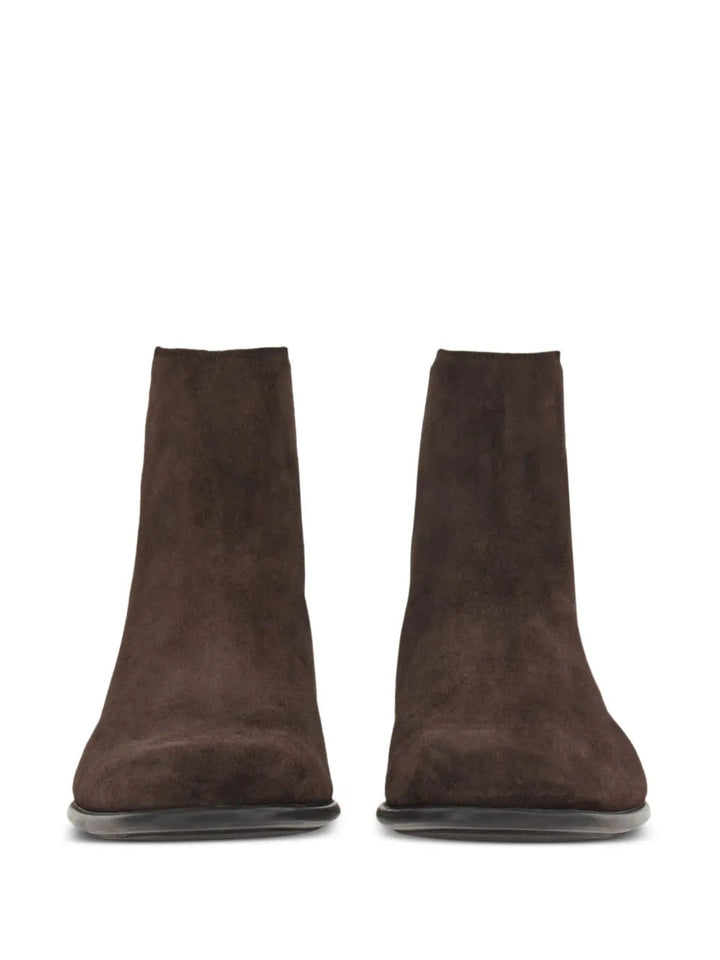 Ferragamo Chelsea Leather Boots