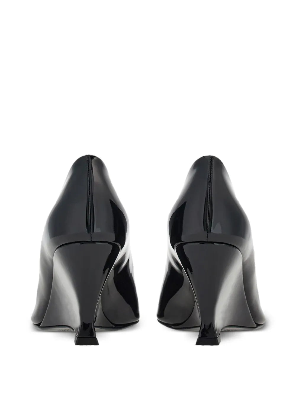Ferragamo 70Mm Wedge-Heel Leather Pumps