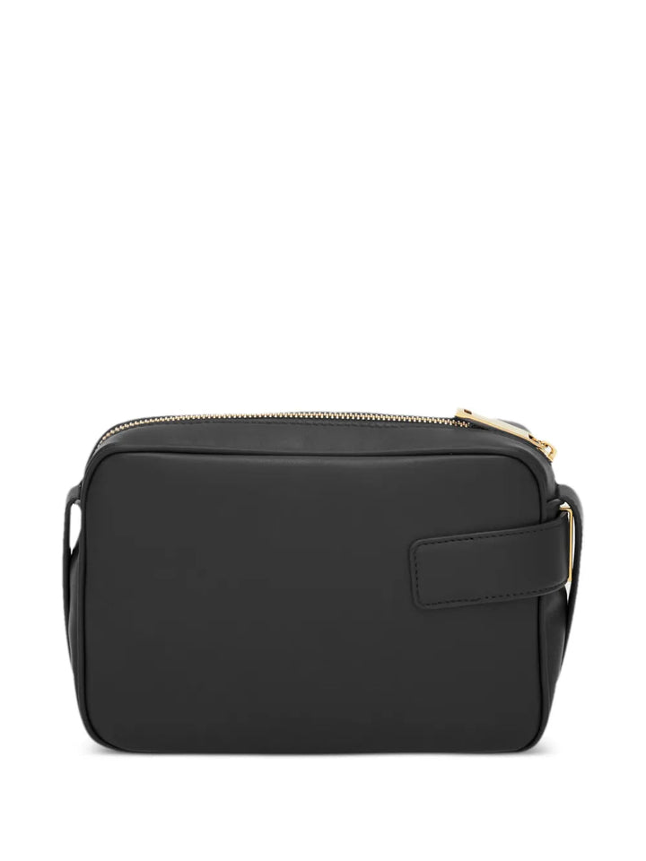 Ferragamo Gancini-Buckle Leather Crossbody Bag