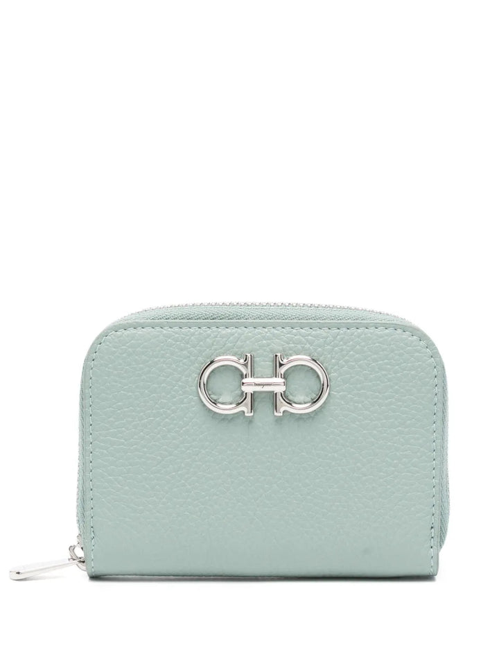 Ferragamo Gancini Leather Wallet