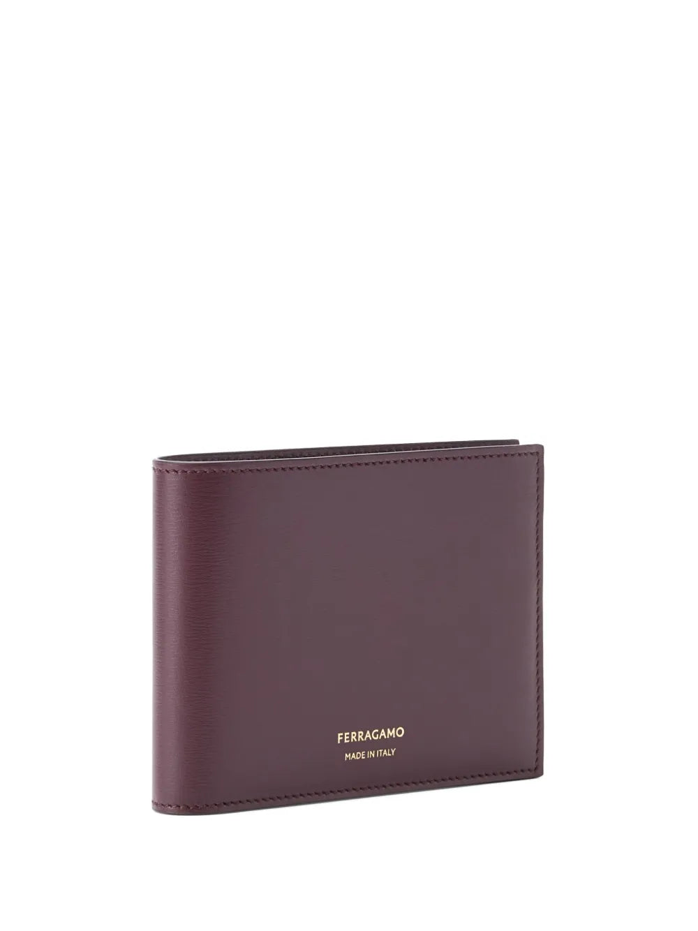 Ferragamo Logo-Stamp Bi-Fold Wallet