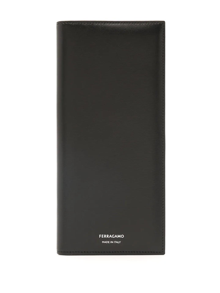 Ferragamo Logo-Stamp Leather Wallet