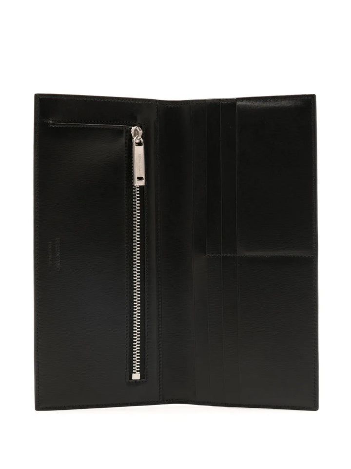 Ferragamo Logo-Stamp Leather Wallet