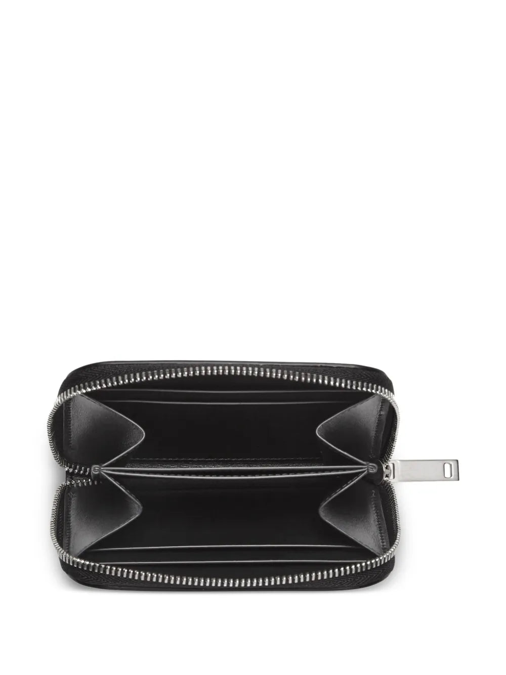 Ferragamo Logo-Stamp Zip-Up Wallet