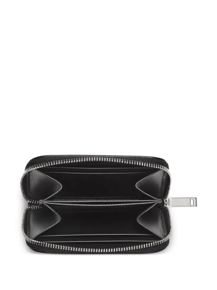 Ferragamo Logo-Stamp Zip-Up Wallet