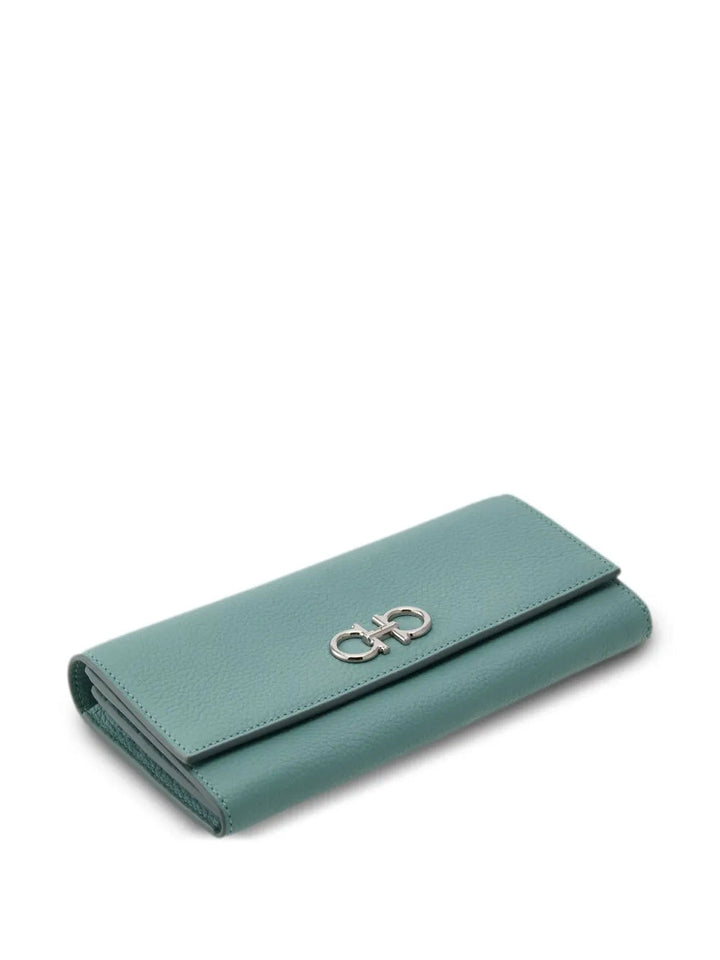 Ferragamo Gancini Wallet With Chain