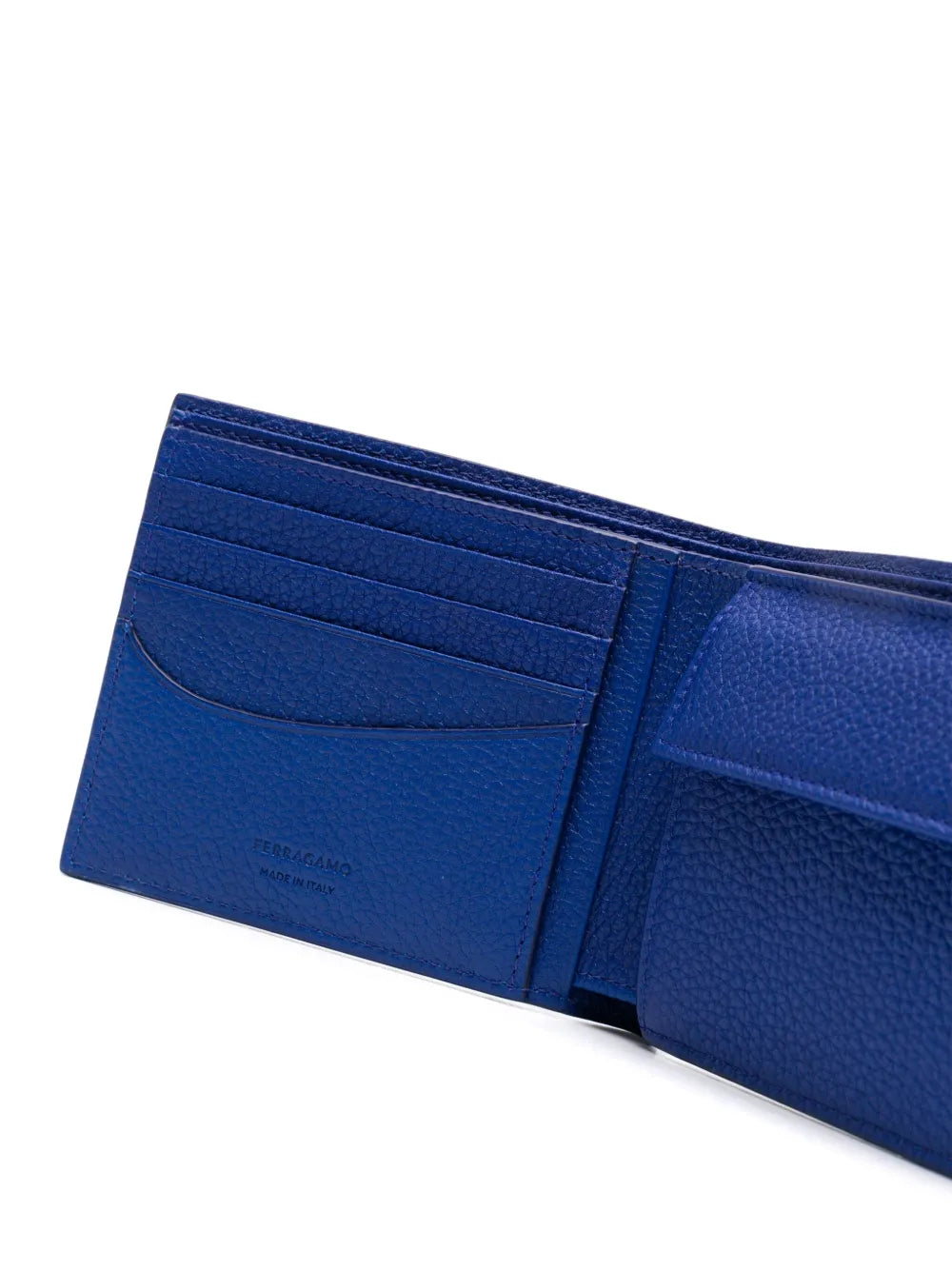 Ferragamo Panelled Bi-Fold Leather Wallet