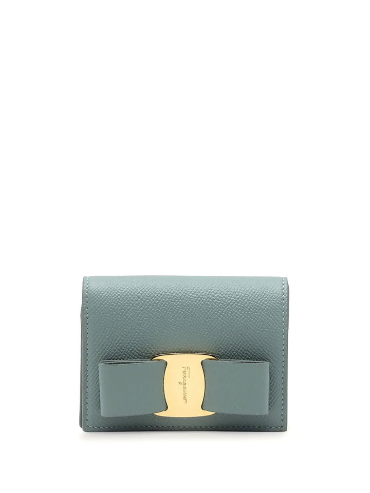Ferragamo Vara Bow Leather Wallet