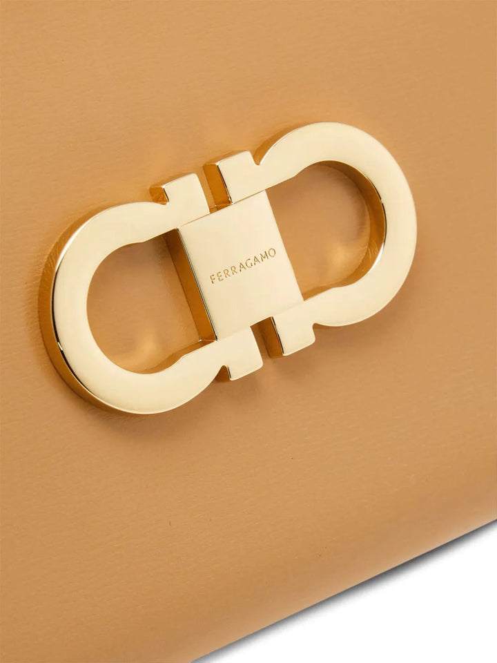 Ferragamo Gancini Leather Continental Wallet