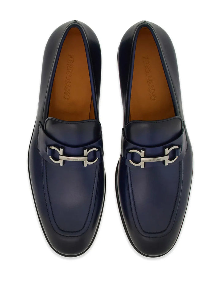Ferragamo Penny Gancini-Plaque Loafers
