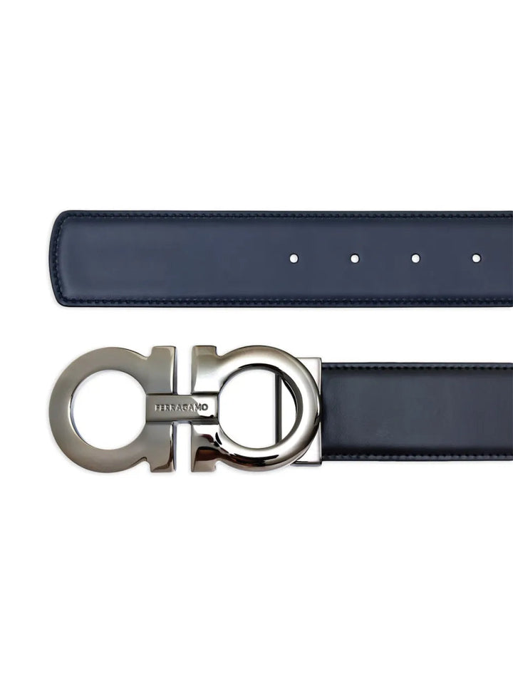 Ferragamo Gancini Reversible Leather Belt