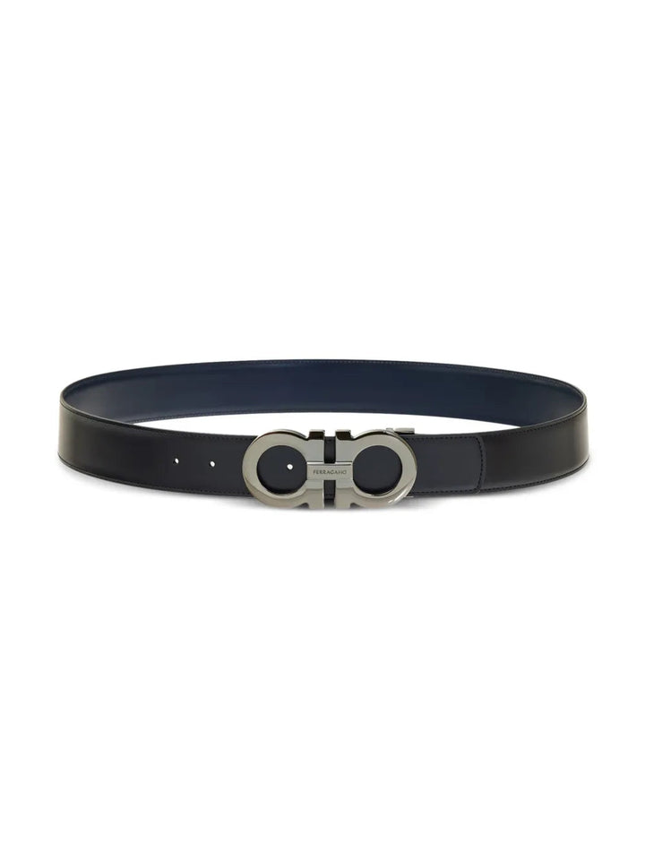 Ferragamo Gancini Reversible Leather Belt