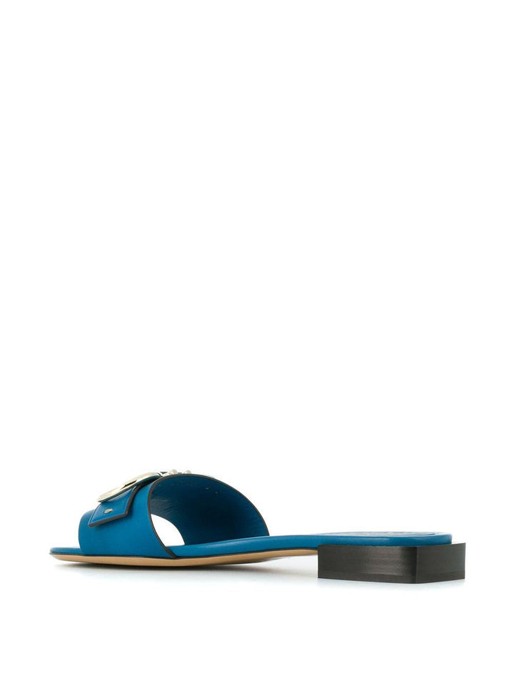 Ferragamo Gancini Slide Sandals