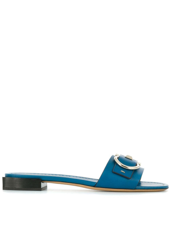 Ferragamo Gancini Slide Sandals