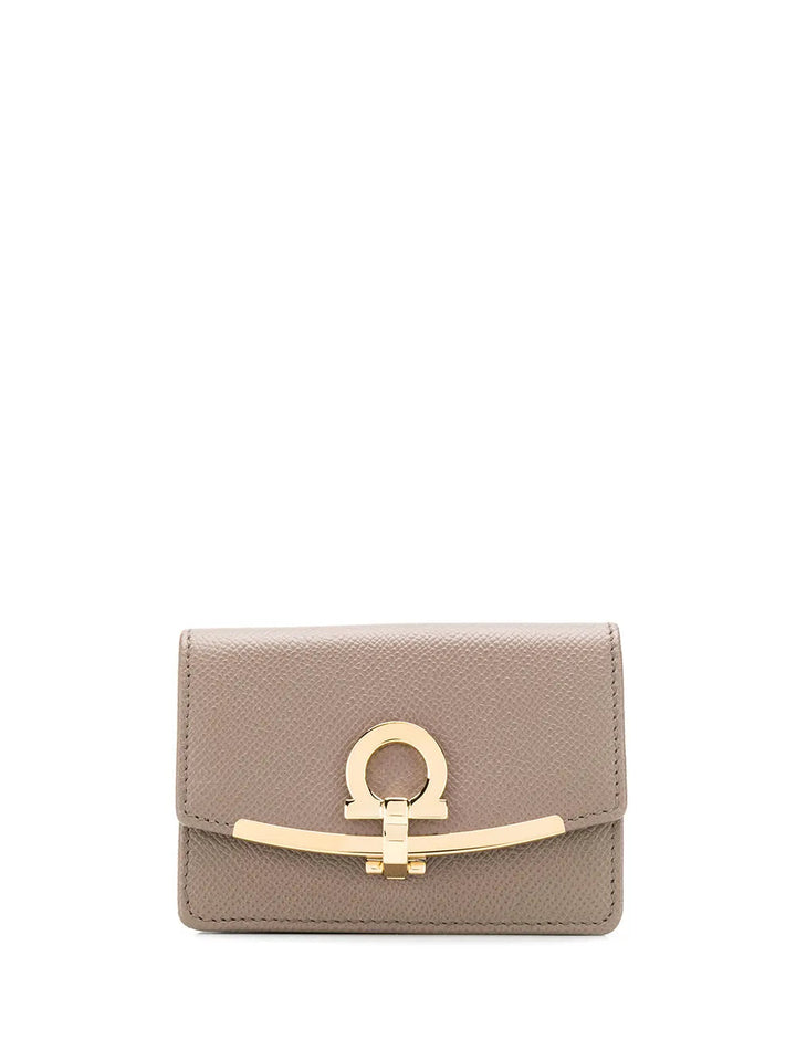 Ferragamo Purse With Metallic Details