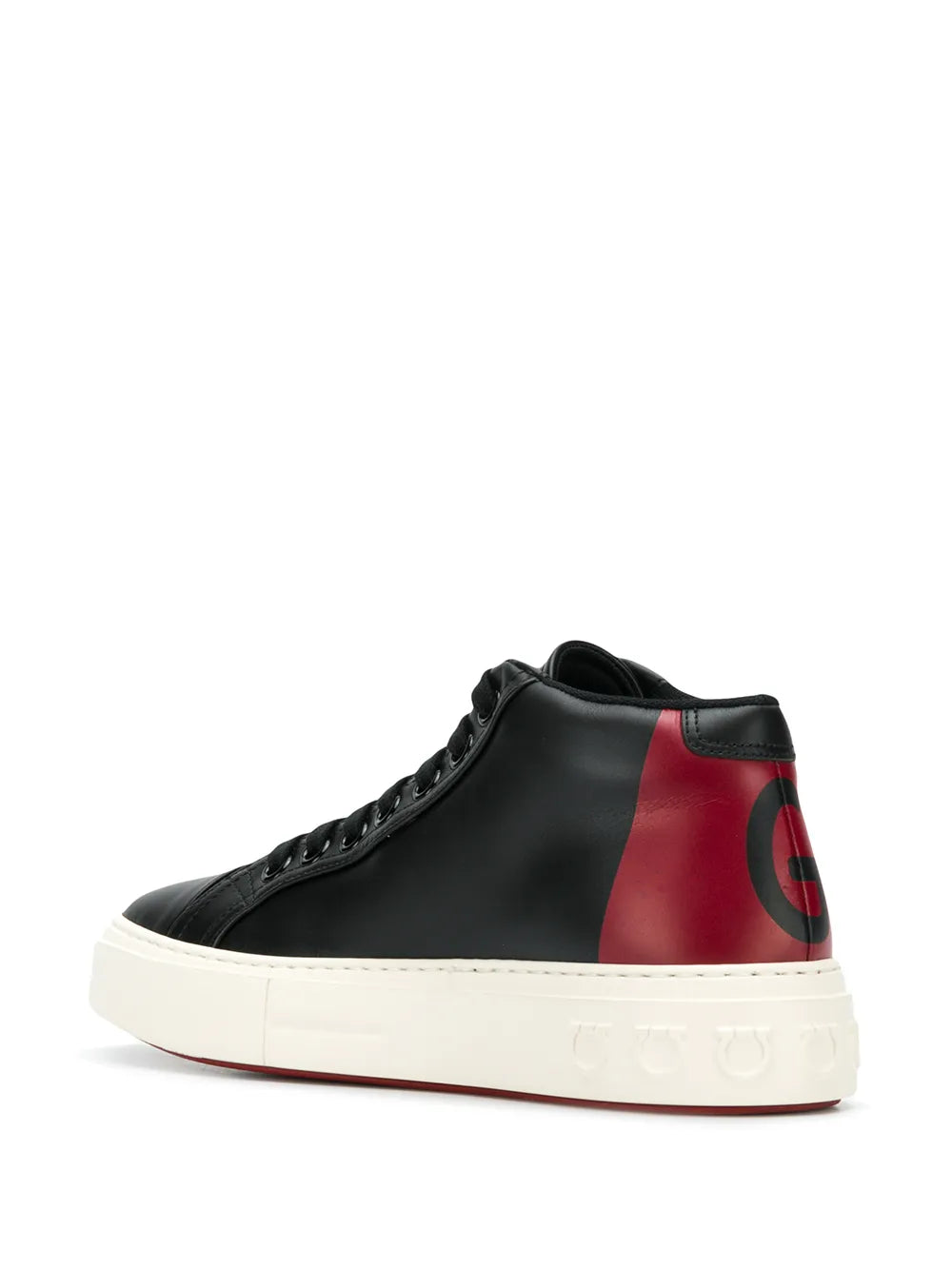 Ferragamo Logo Print Sneakers