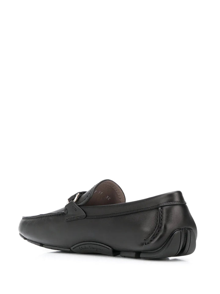 Ferragamo Gancini Leather Loafers 02C216724923