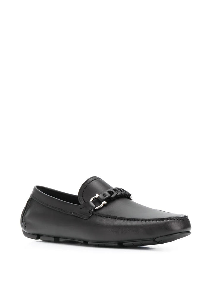 Ferragamo Gancini Leather Loafers 02C216724923