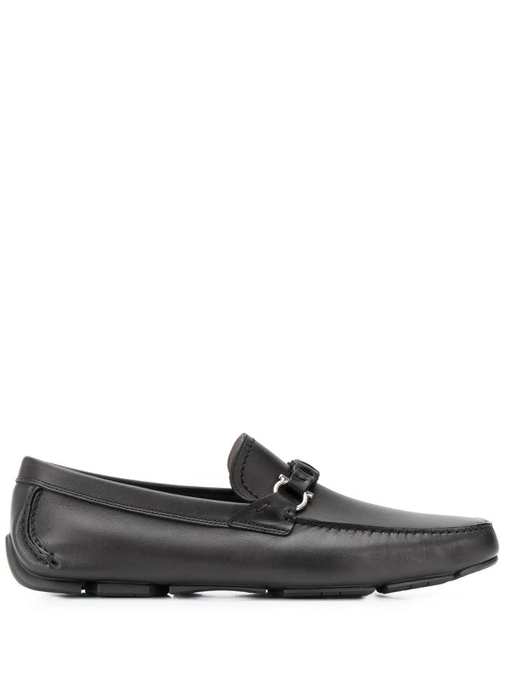Ferragamo Gancini Leather Loafers 02C216724923