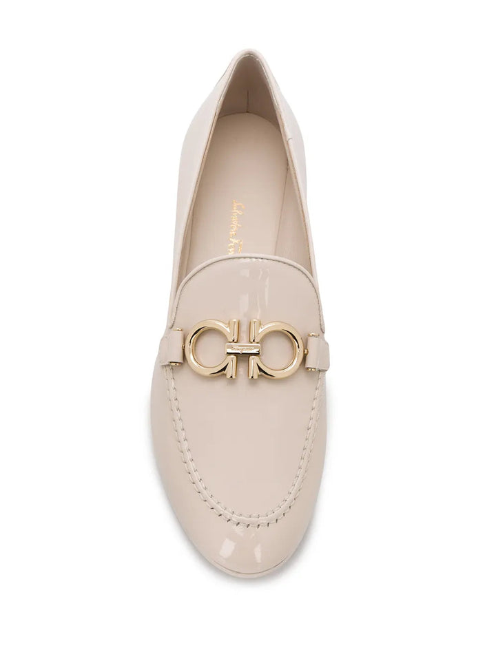 Ferragamo Gancini-Buckle Loafers