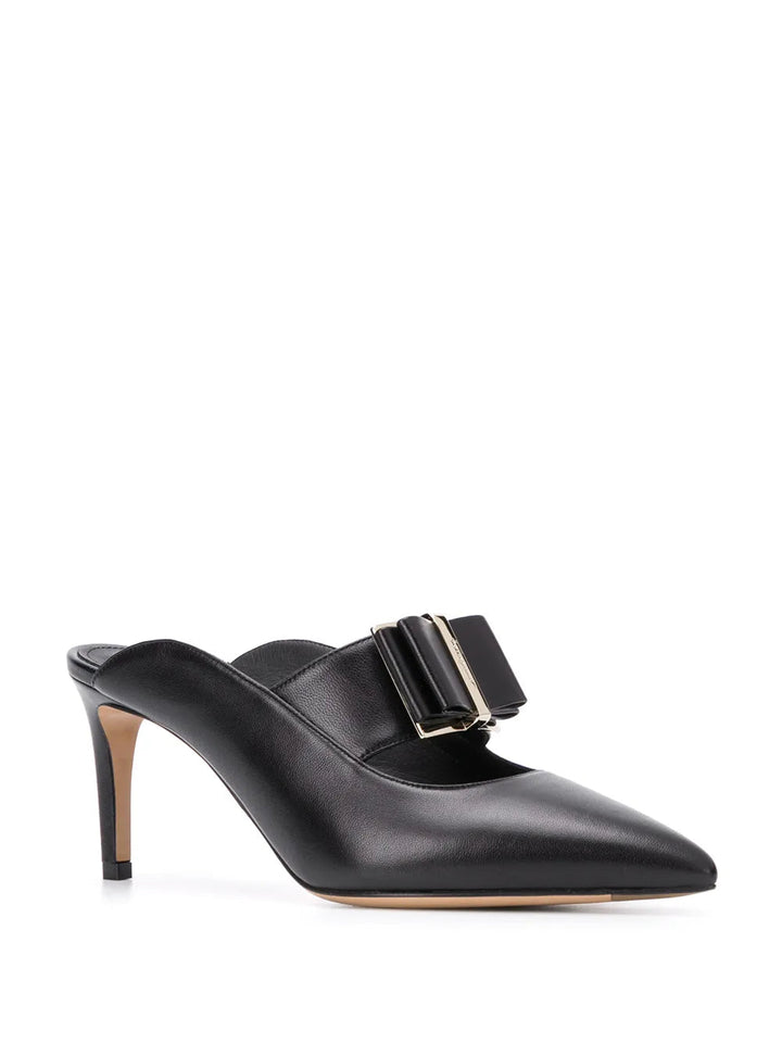 Ferragamo Vara Bow 80Mm Mules