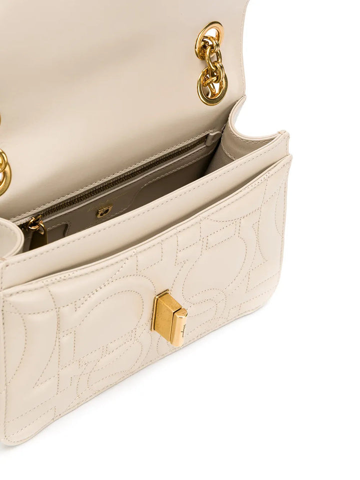 Ferragamo Gancini Quilted Bag