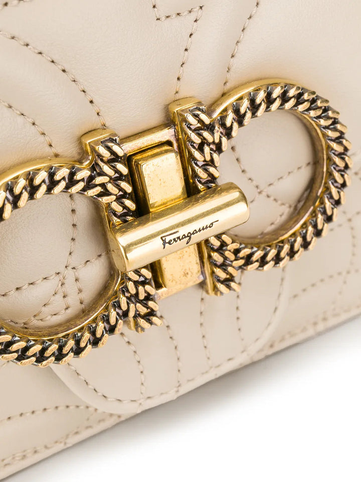 Ferragamo Gancini Quilted Bag