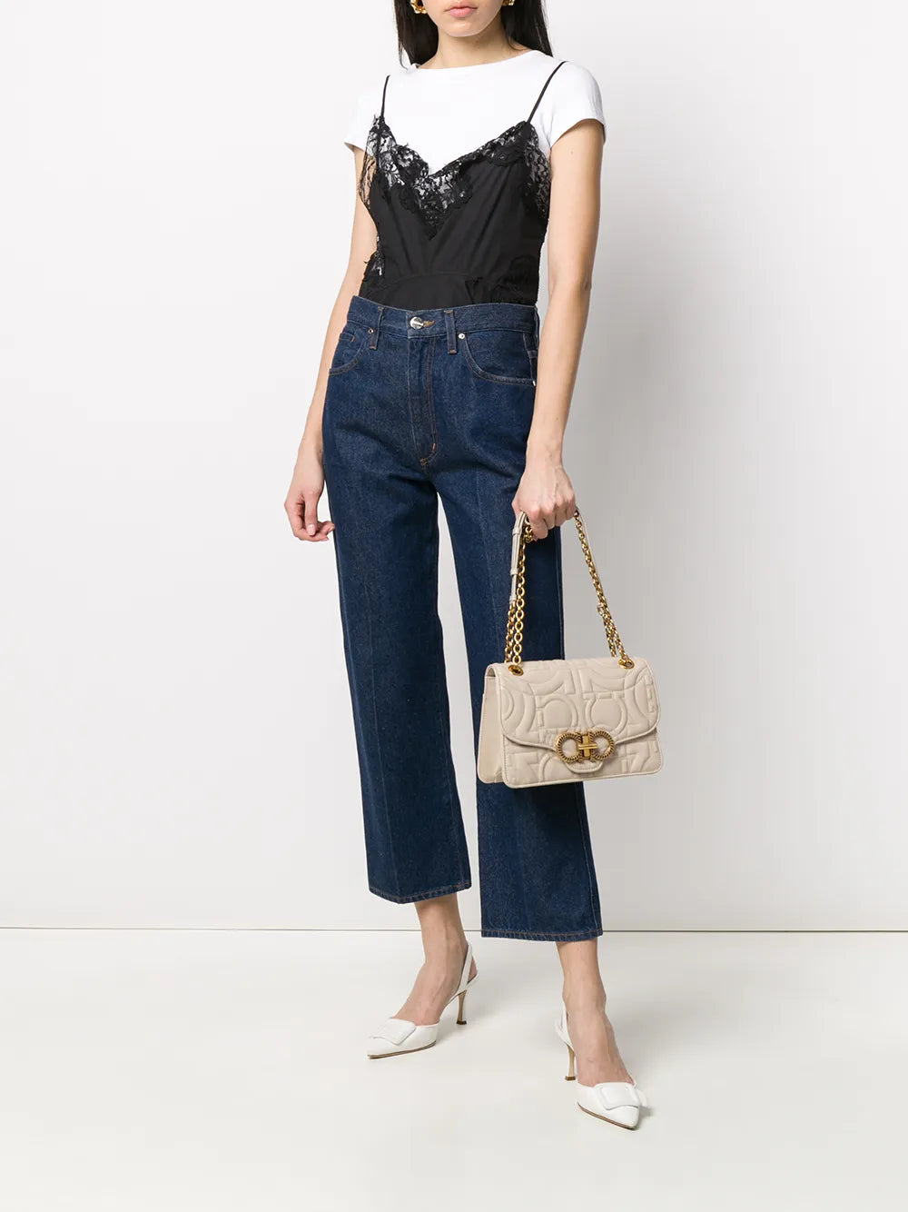 Ferragamo Gancini Quilted Bag
