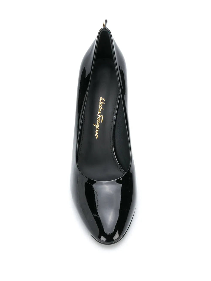 Ferragamo Almond-Toe Pumps