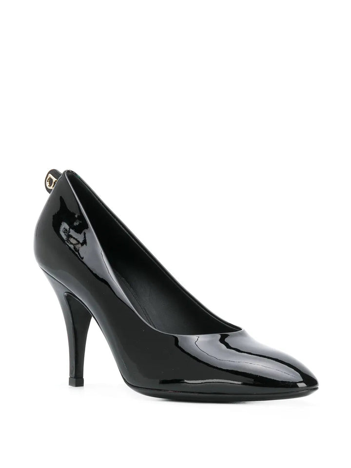 Ferragamo Almond-Toe Pumps
