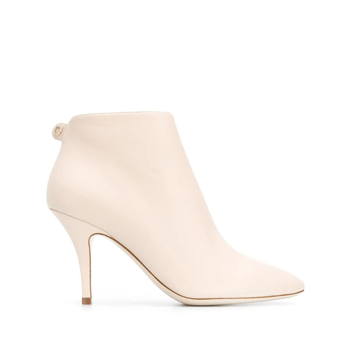 Ferragamo Joan Almond-Toe Ankle Boots